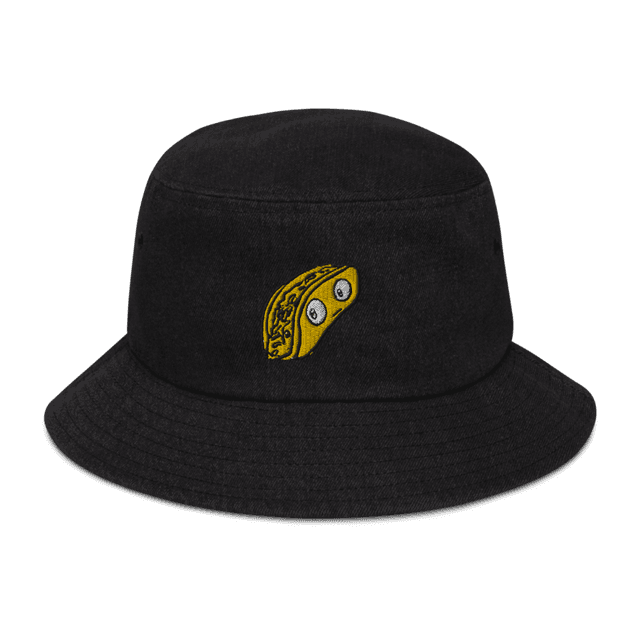 One style Golden Taco Denim bucket hat