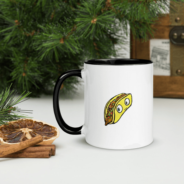 One style Awko Taco Mug with Color Inside